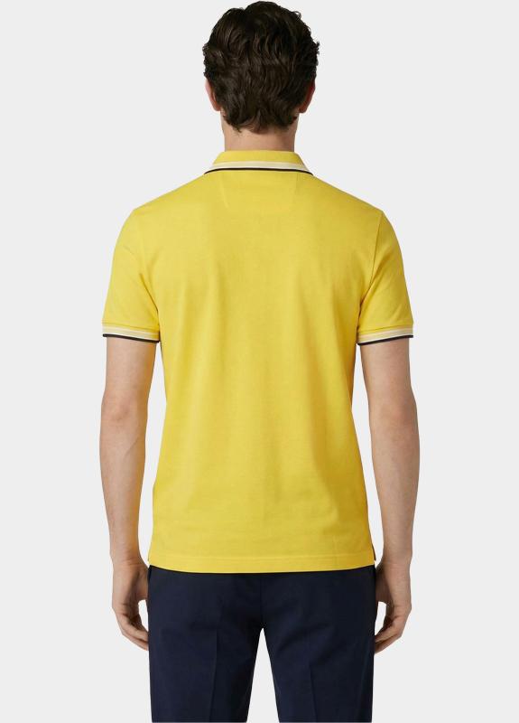 BOSS Green Polo korte mouw Geel Paddy 10241663 01 50469055/739