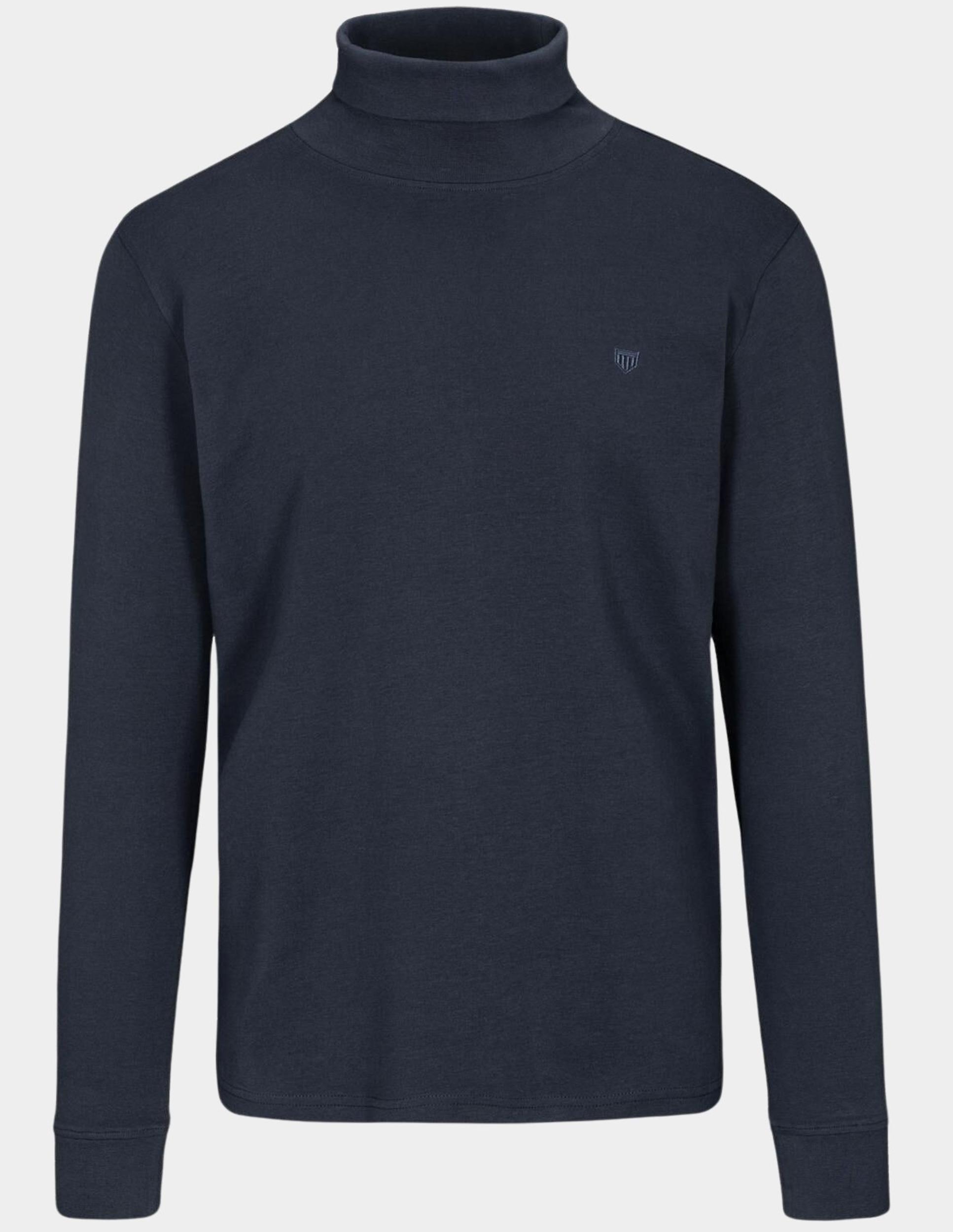Basefield T-shirt lange mouw Blauw Rollkragen Shirt 1/1 219017855/608