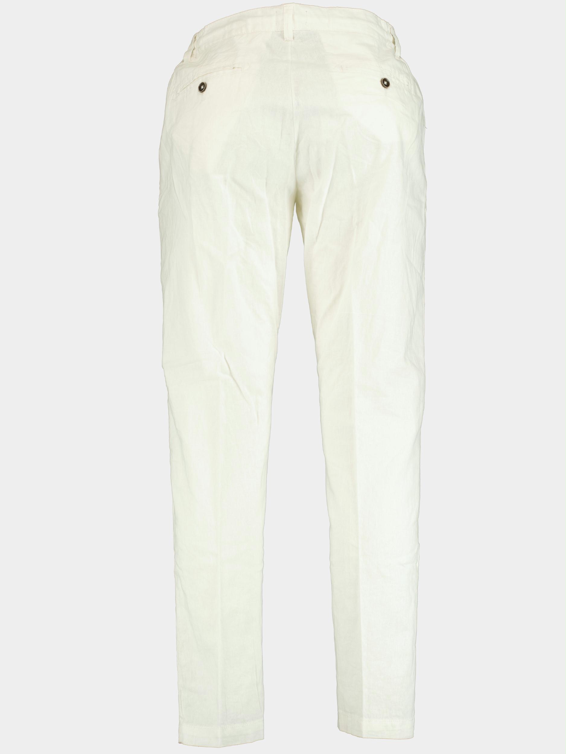 Consenso Katoenen Broek Wit Linnen Broek 5506422/White
