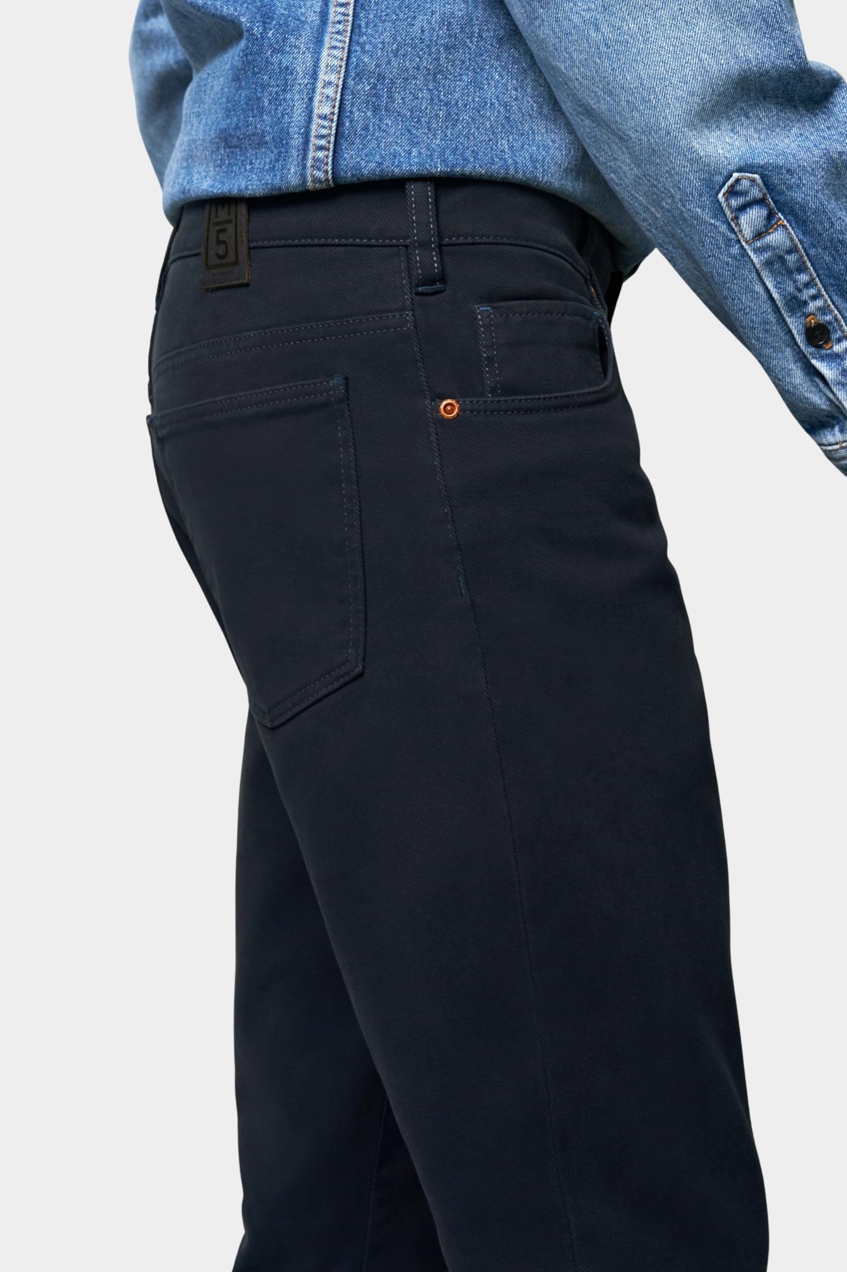 Meyer Katoenen Broek Blauw SLIM Art.2-6188 3612618800/16