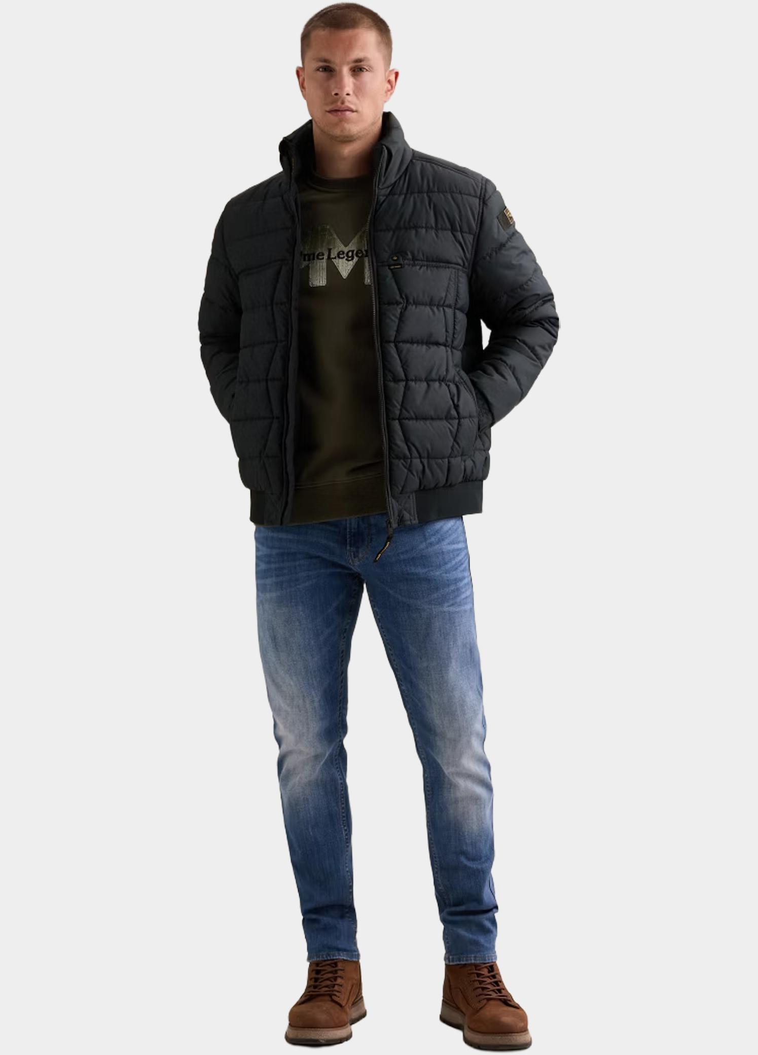 PME Legend Winterjas heren Blauw Flight jacket EXPEDITOR Brigh PJA2608114/5281
