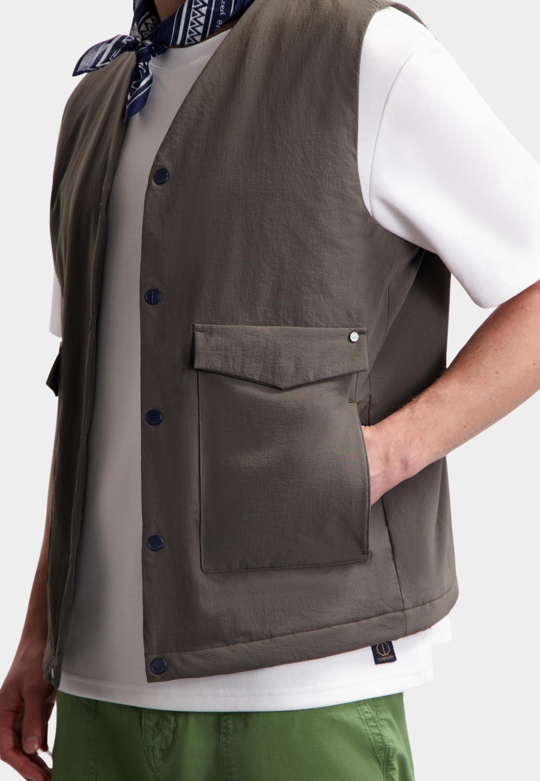 Dstrezzed Bodywarmer Groen DS_Dennis Bodywarmer 101448/974