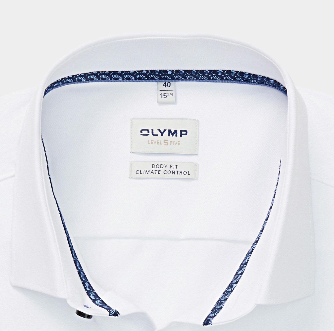 Olymp Business hemd lange mouw Wit Level 5 CC 216489/00