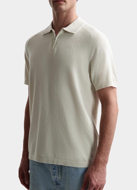 Dstrezzed Polo korte mouw Beige Pettar Polo 421014-SS26/107