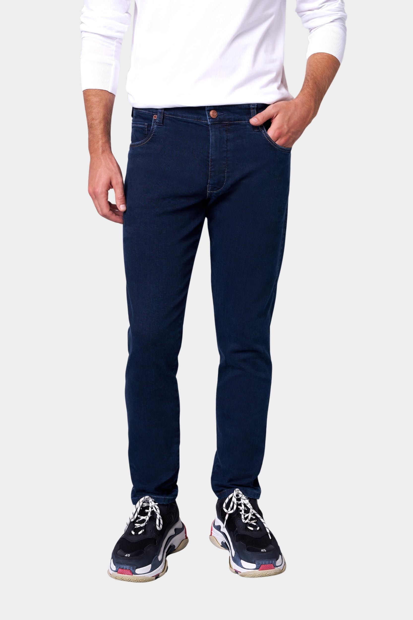 Meyer Flatfront Jeans Blauw SLIM Art.9-6288 3619628800/19