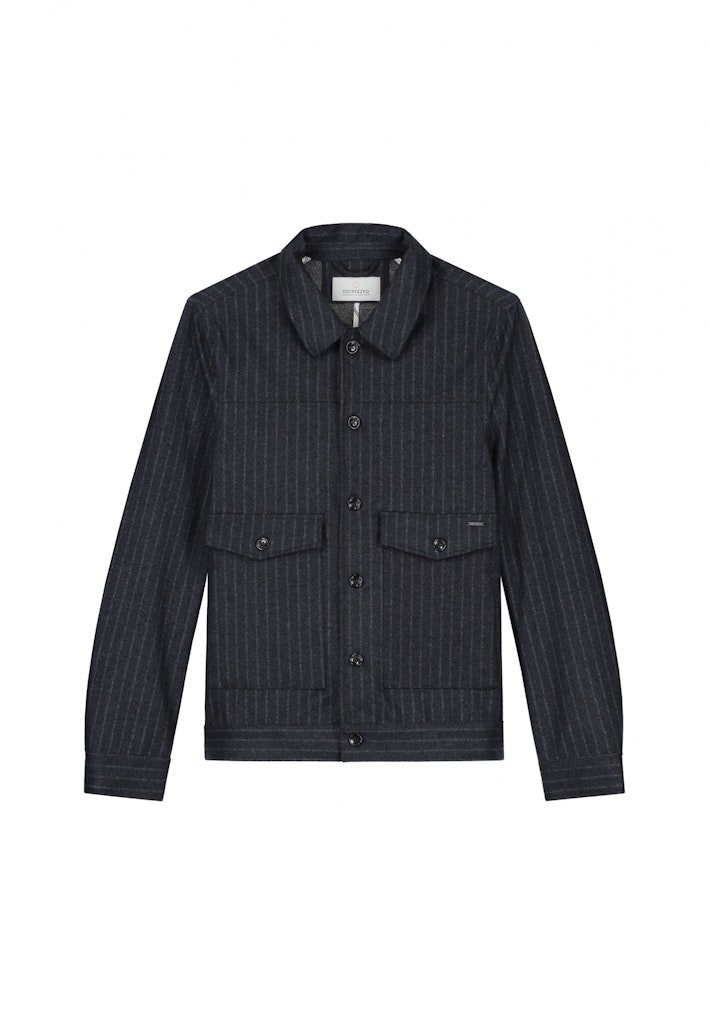 Dstrezzed Winterjack Blauw DS_Dennis Pinstripe 150042/639