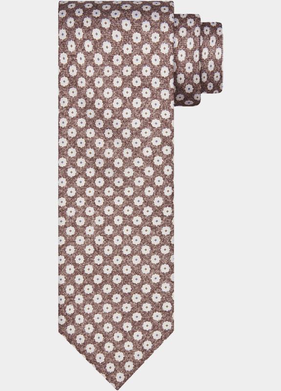 Profuomo Stropdas Bruin  PPWA10044/B