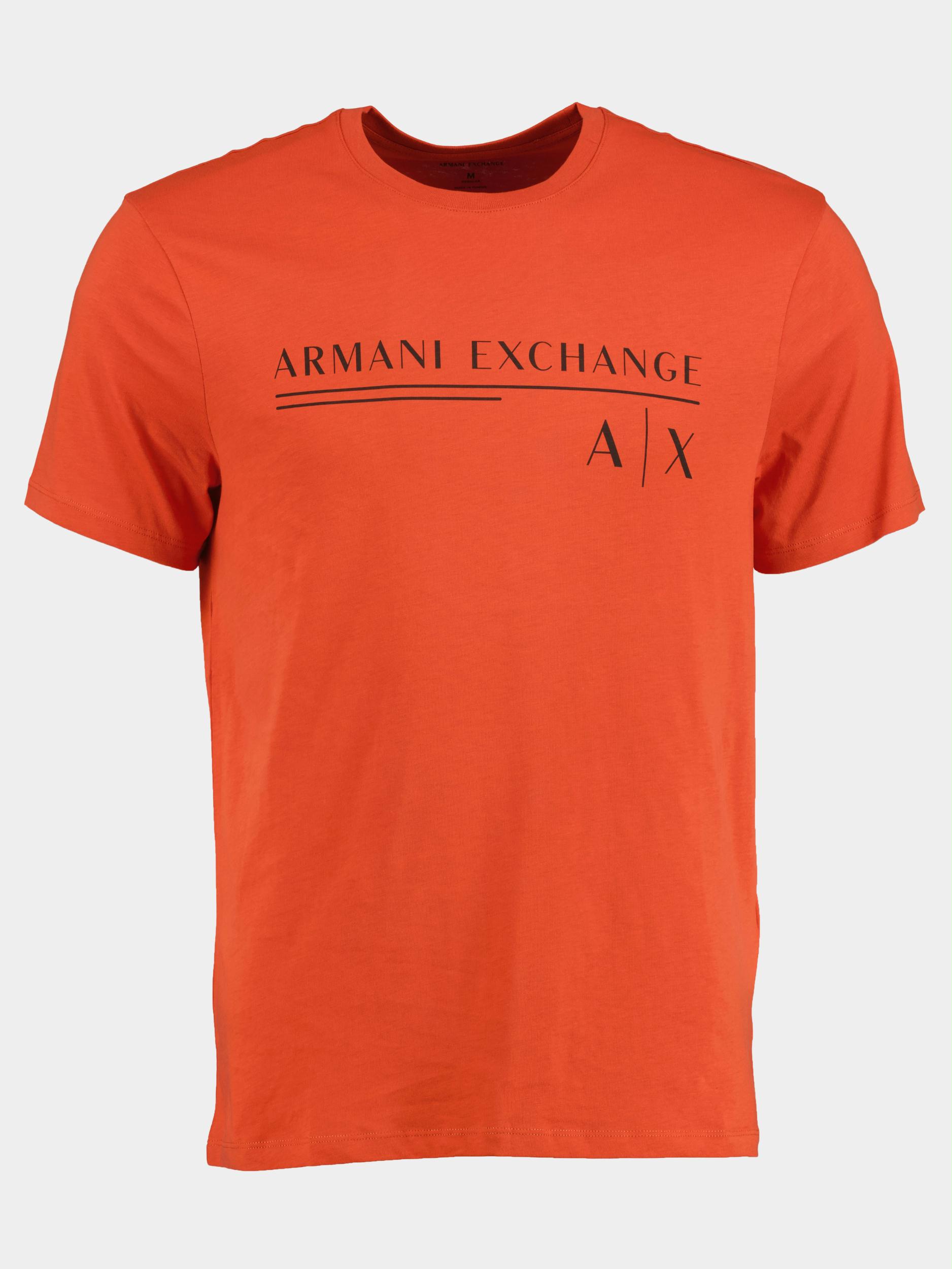 Armani Exchange T-shirt korte mouw Bruin  6LZTCE.ZJ6NZ/1498