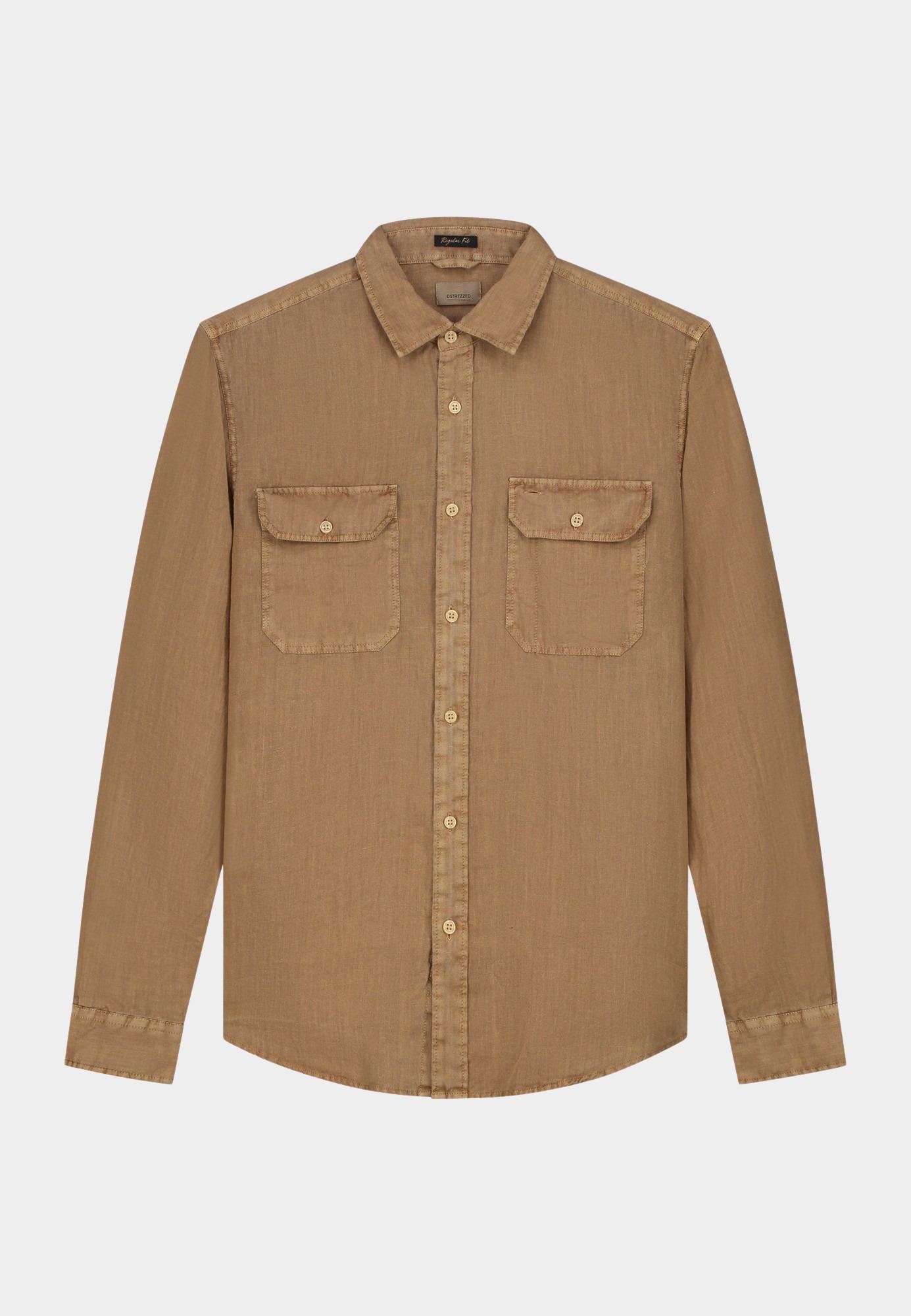 Dstrezzed Casual hemd lange mouw Beige DS_Samson Casual Shirt 303804/214