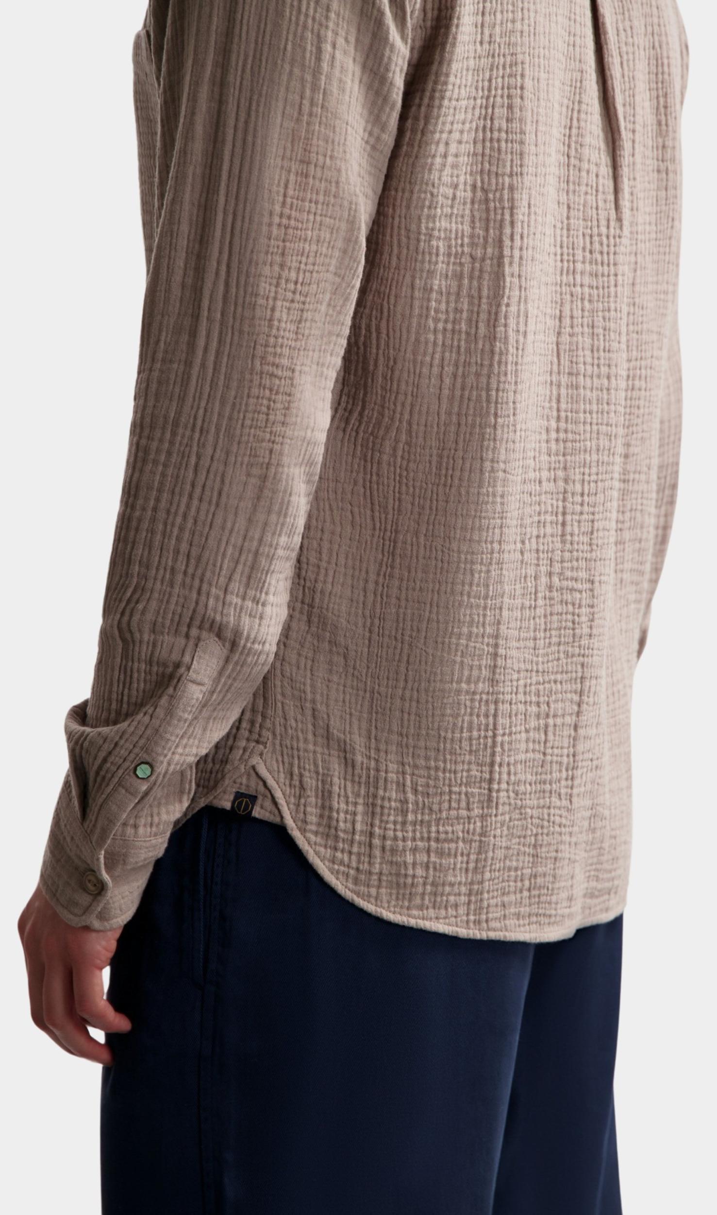 Dstrezzed Casual hemd lange mouw Beige DS_Axton Shirt 303816/213