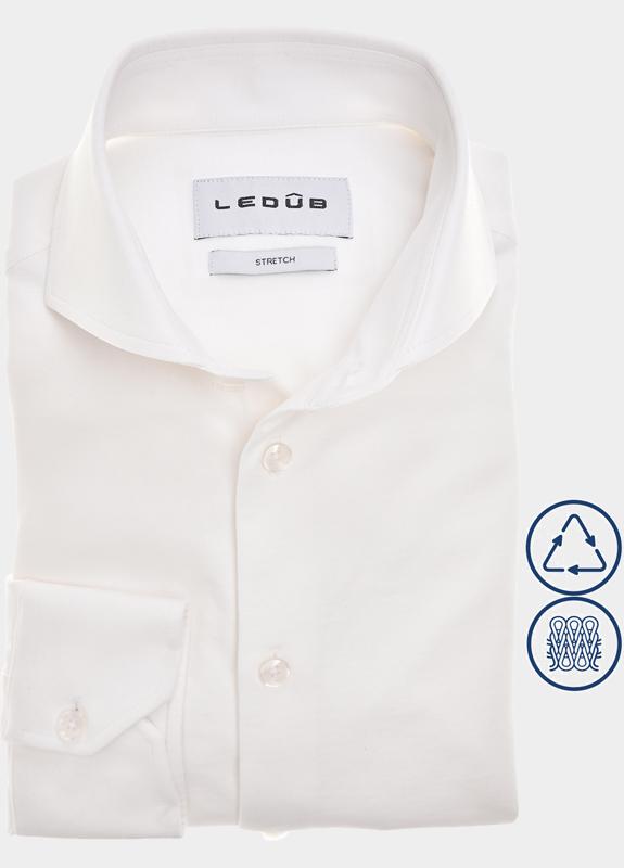 Ledub Business hemd lange mouw Wit  0143225/910-000-000