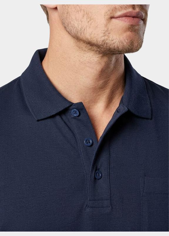 Commander flag Polo heren Blauw  214008349/640