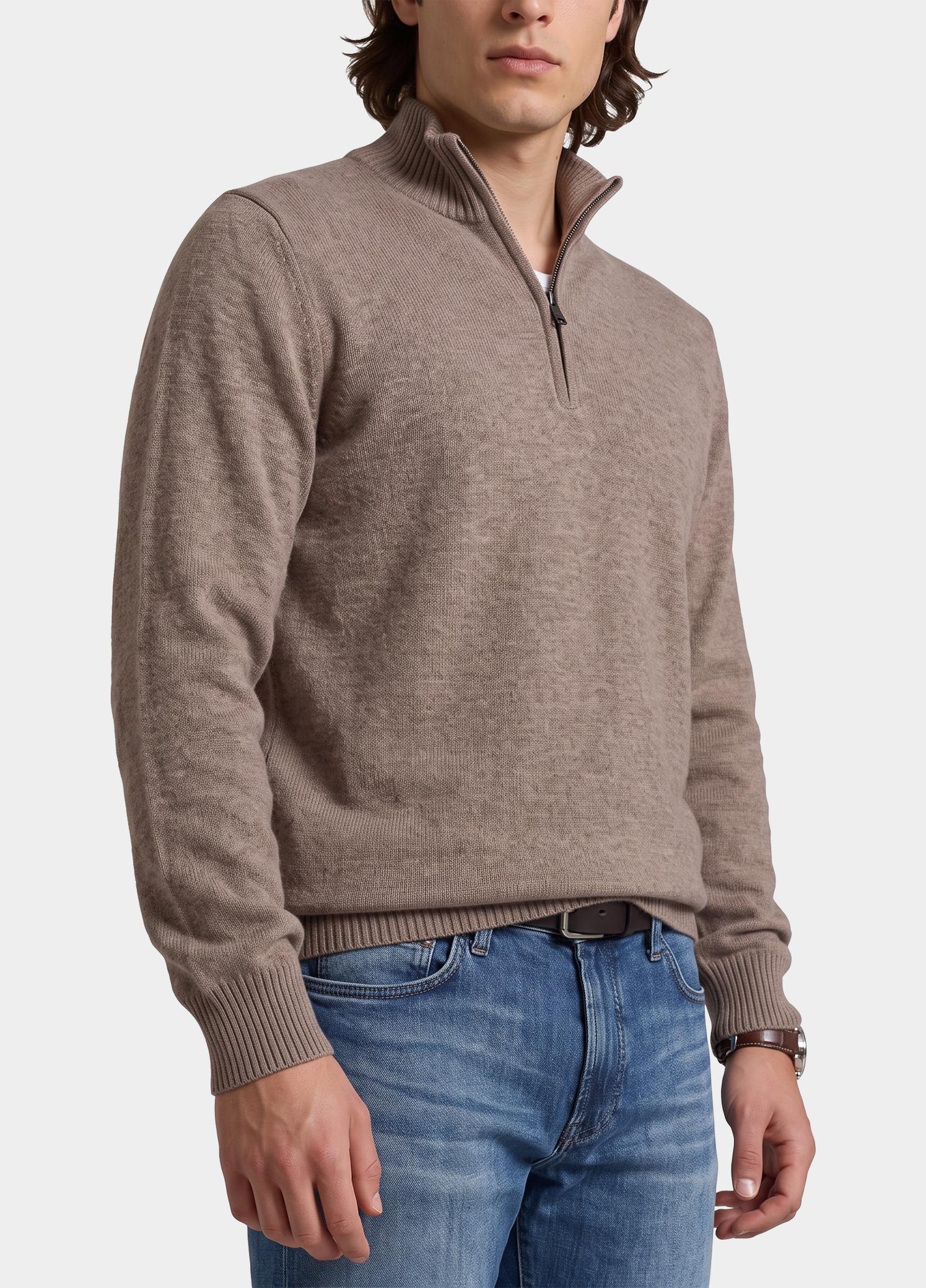 Bos Half Zip Bruin  3042900/653