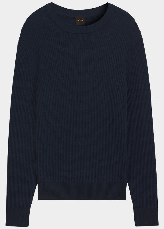 BOSS Orange Pullover Blauw Apokko 10272315 01 50543693/404