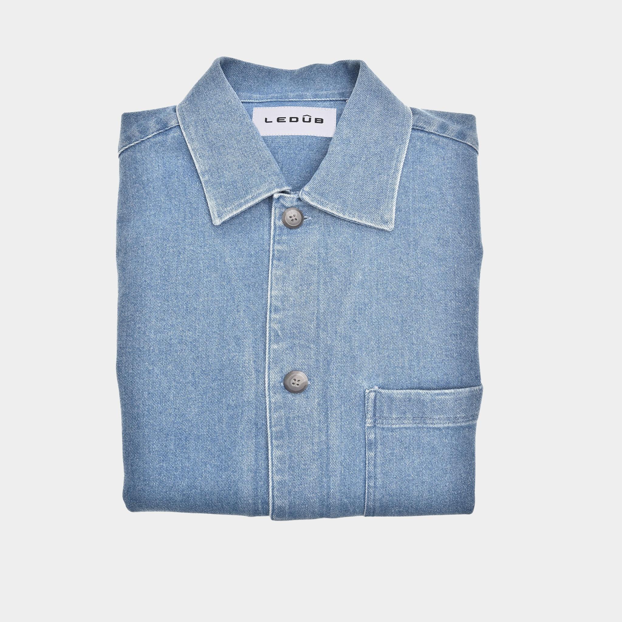 Ledub Overshirt Blauw  0142938/180-000-000