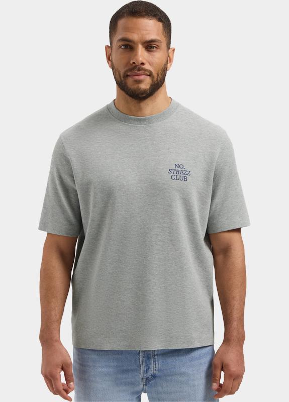 Dstrezzed T-shirt heren Grijs DS_Rylan Tee 203528/894