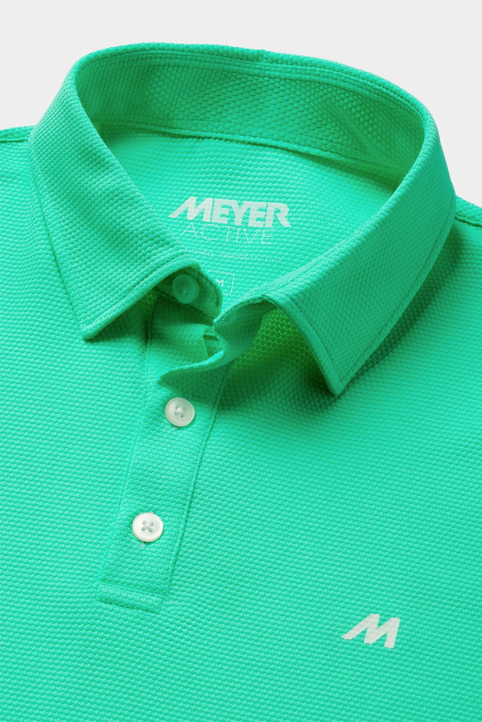 Meyer Polo korte mouw Groen RORY Art.9-9006 9519900600/21