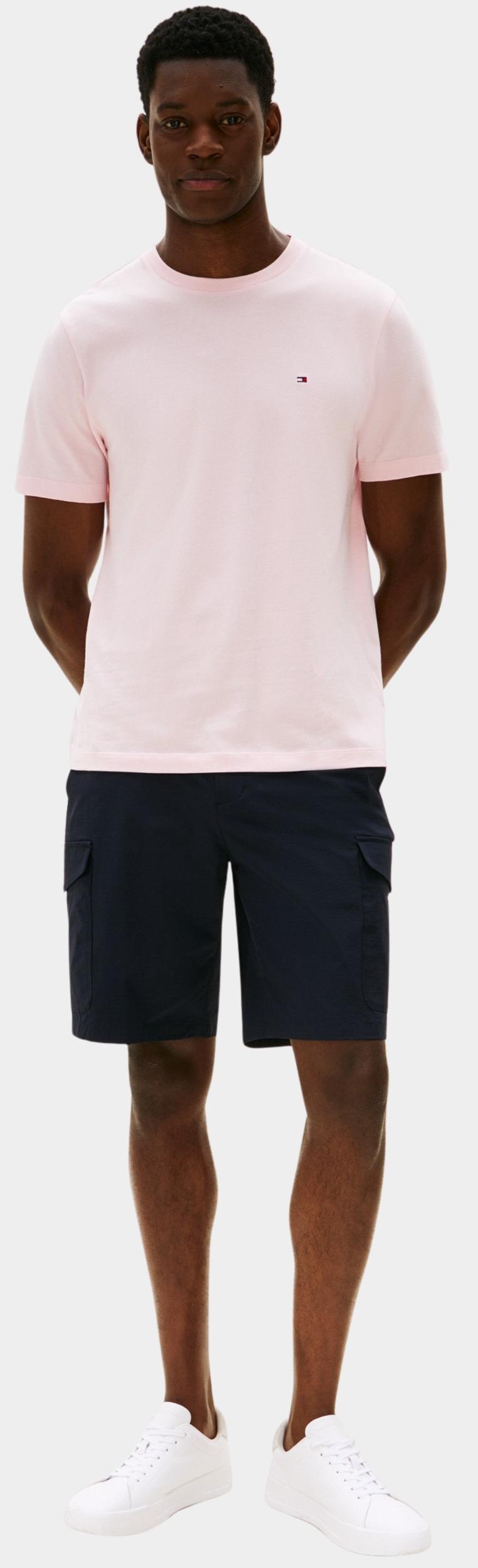 Tommy Hilfiger T-shirt korte mouw Roze ESS Seasonal Reg Fit MW0MW39995/TPB