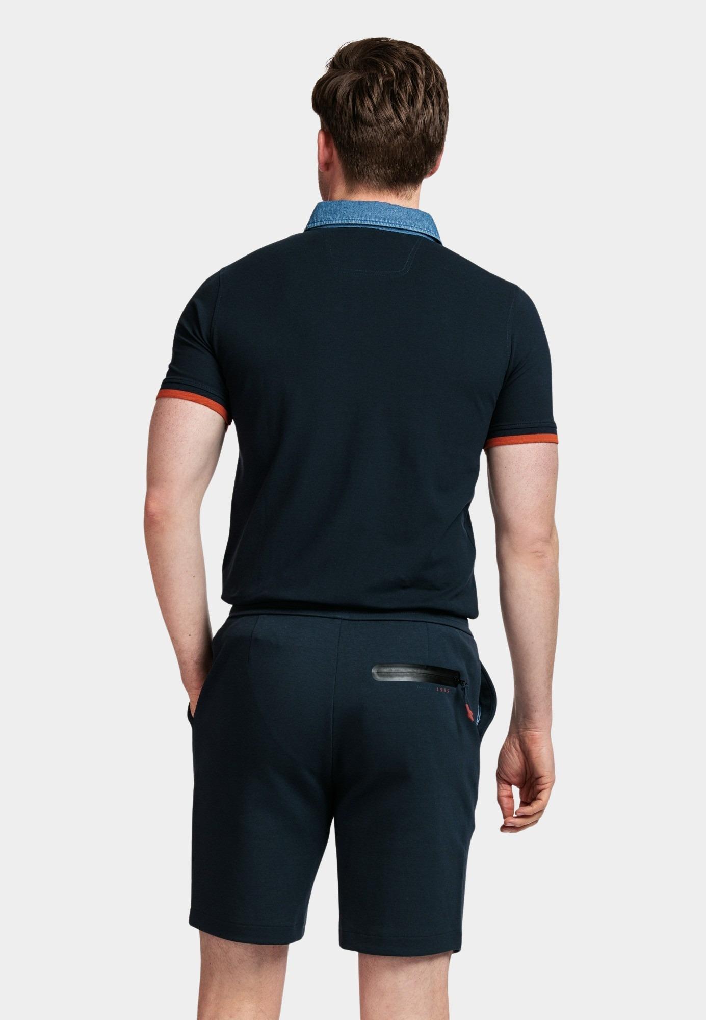Baileys Korte Broek Blauw Bermuda - with cord  Double f 411051/60