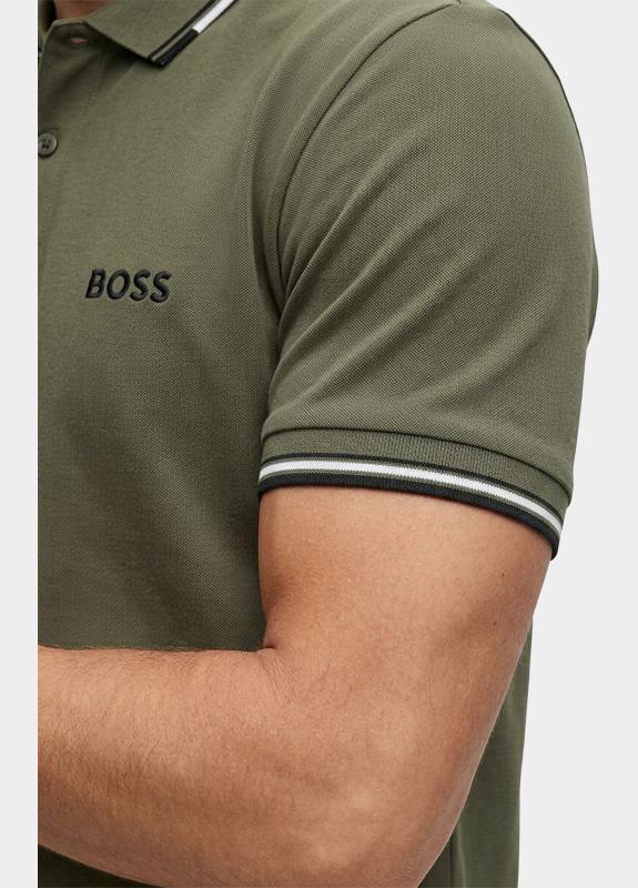 BOSS Green Polo heren Beige Paddy Pro 10226584 01 50469102/257