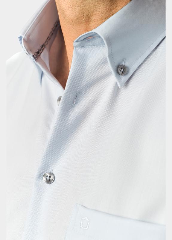 Ledub Business hemd lange mouw Blauw  0143351/120-140-000