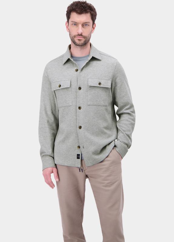 Lerros Casual hemd lange mouw Grijs  2621239/229