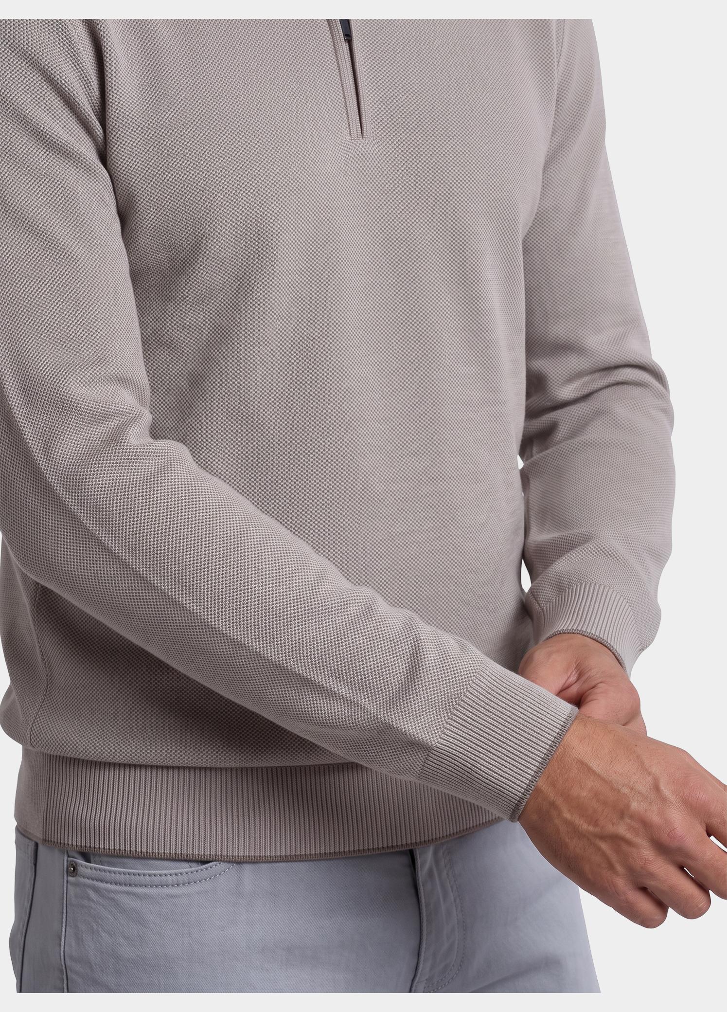 Baileys Half Zip Beige all-over 2-Tone 628409/985