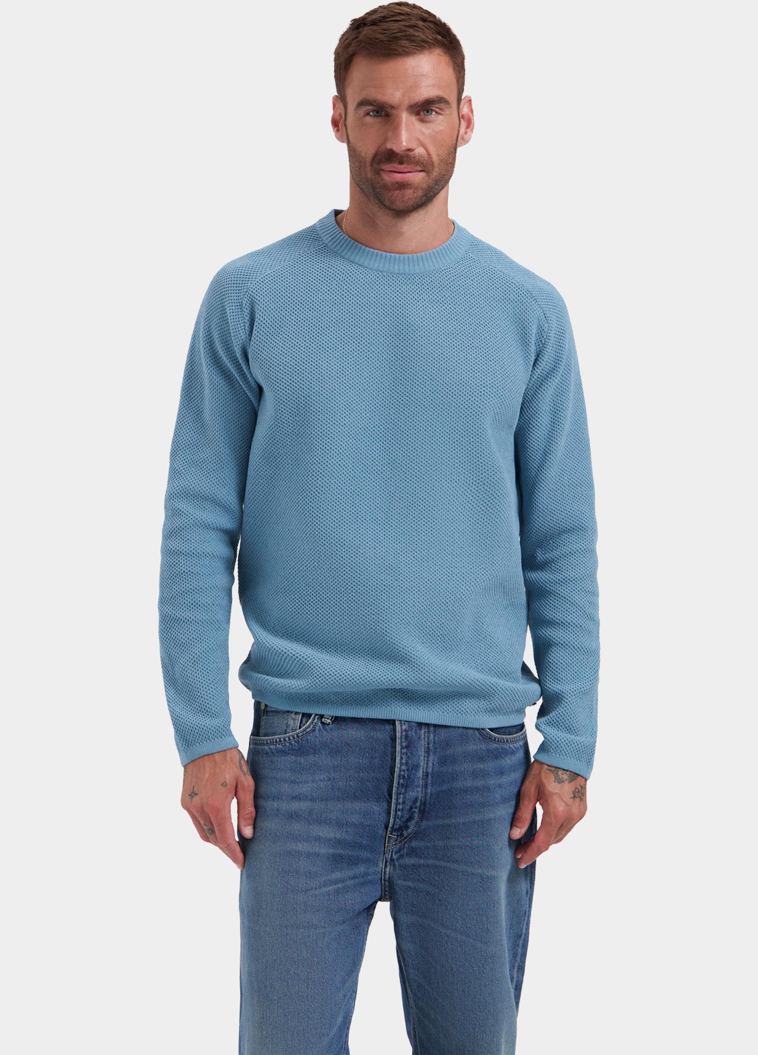 Dstrezzed Sweater heren Blauw Neill Big Chenille 406836/699