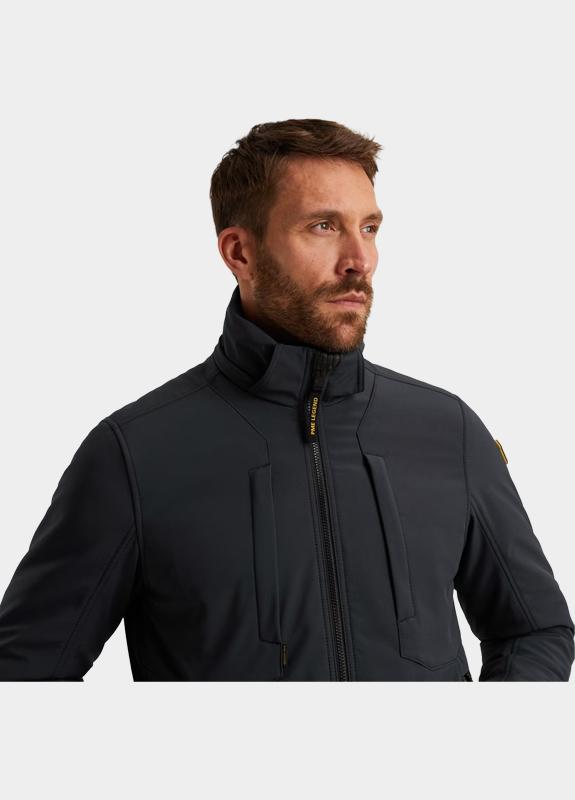 PME Legend Winterjas heren Blauw Semi long jacket HAWKDOWN Sof PJA2510140/5281