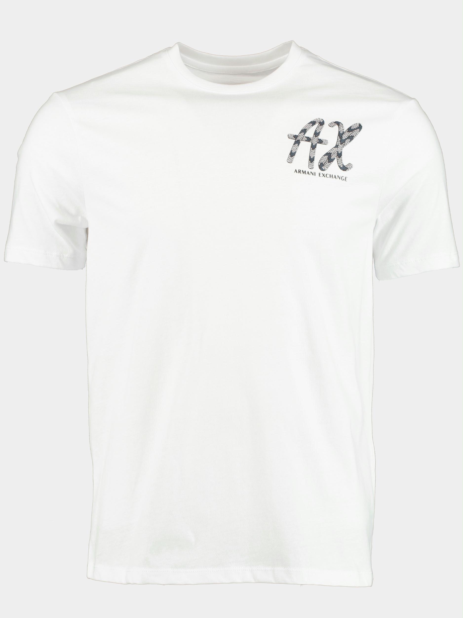 Armani Exchange T-shirt korte mouw Wit  3RZTJH.ZJBYZ/1100