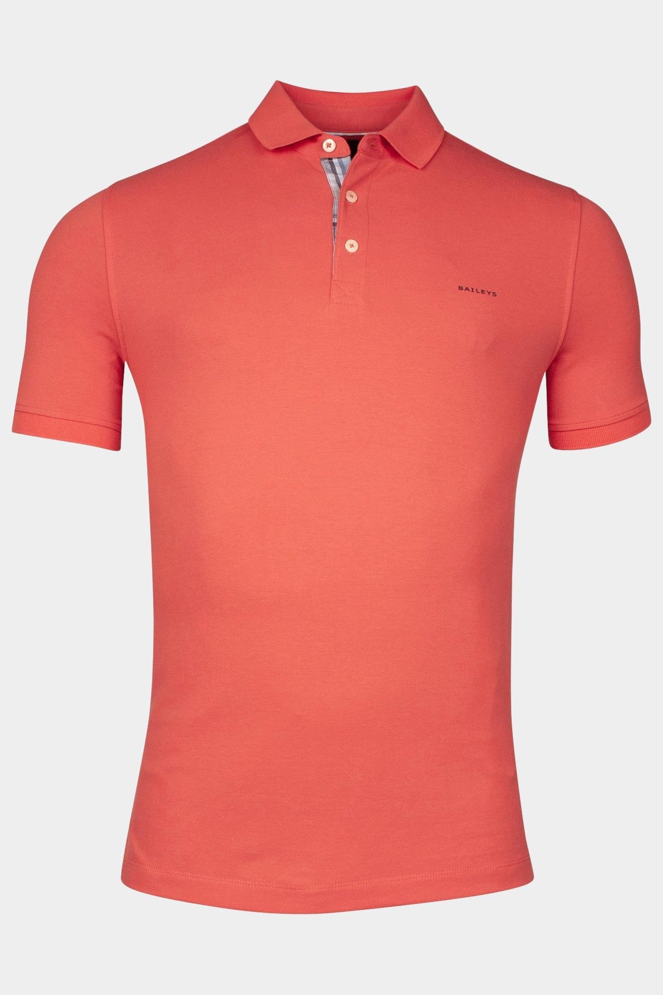 Baileys Polo korte mouw Rood Poloshirt Pique 515233/32