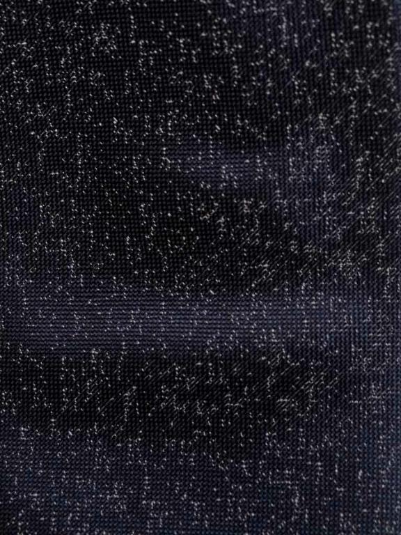 Michaelis Stropdas Blauw Tie Silk Woven Navy PMRA4D029A/