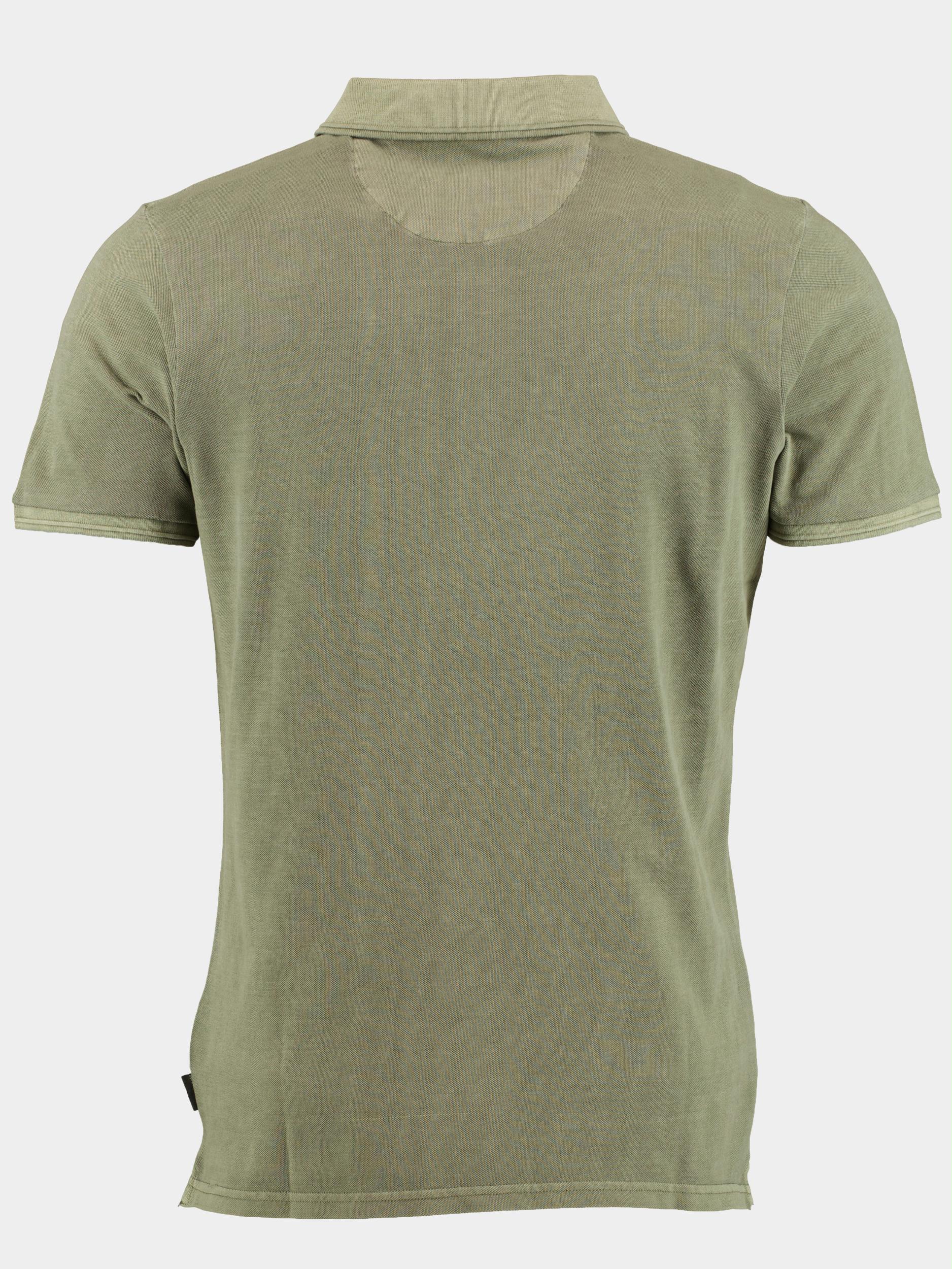 Donders 1860 Polo korte mouw Groen Polo shirt 39032/641