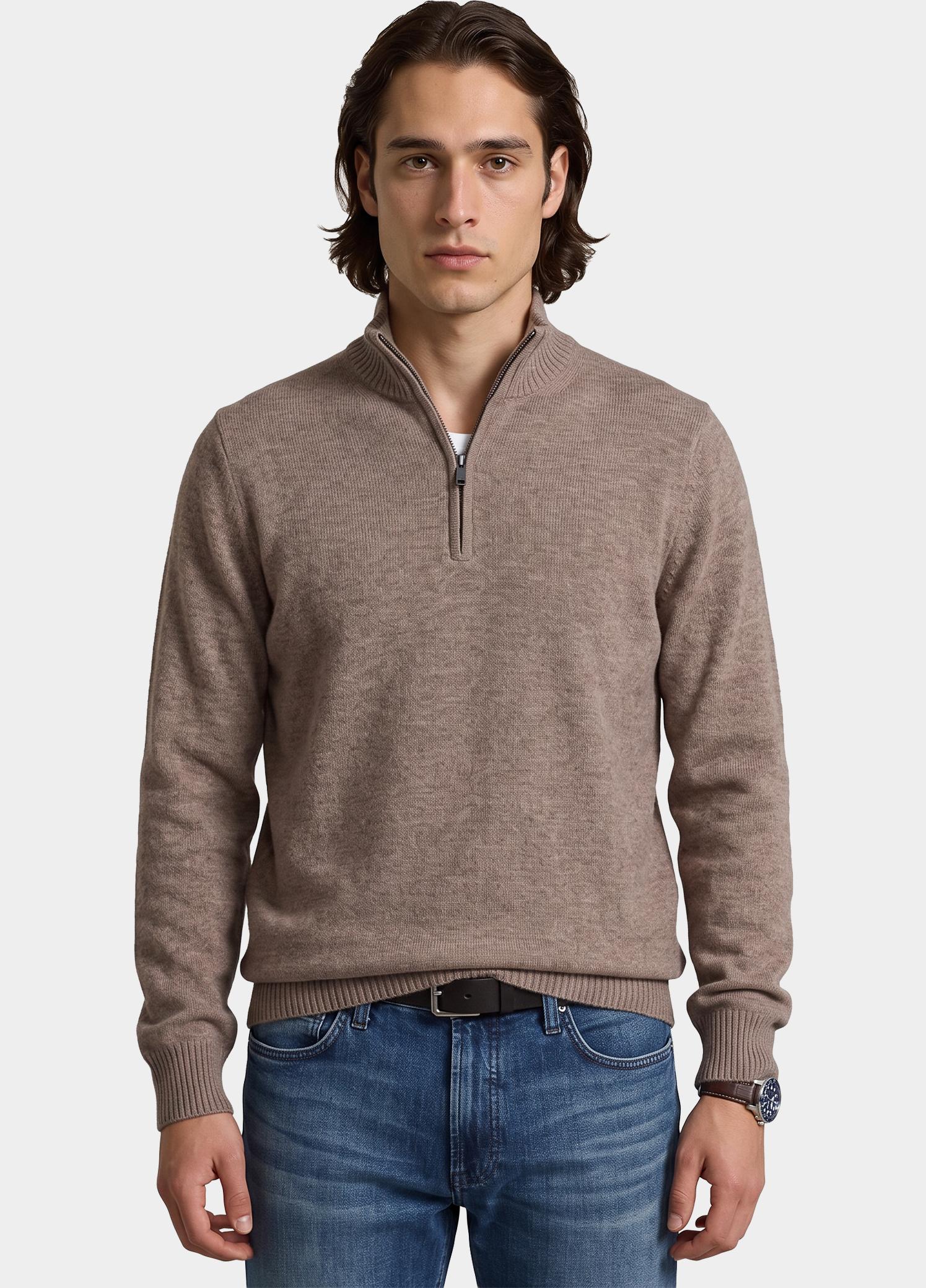 Bos Half Zip Bruin  3042900/653