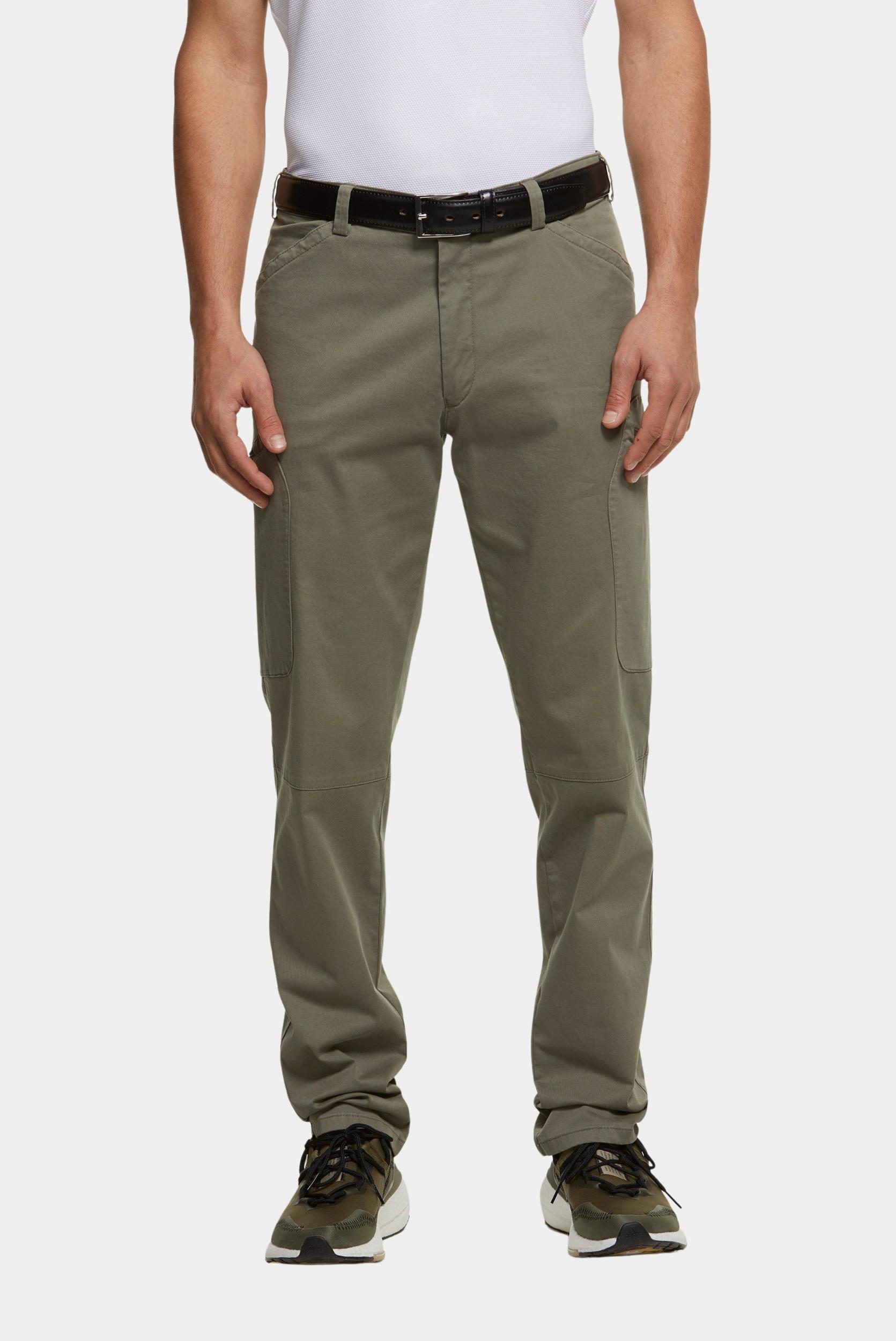 Meyer Katoenen Broek Groen KERRY Art.9-3001 2629300100/26