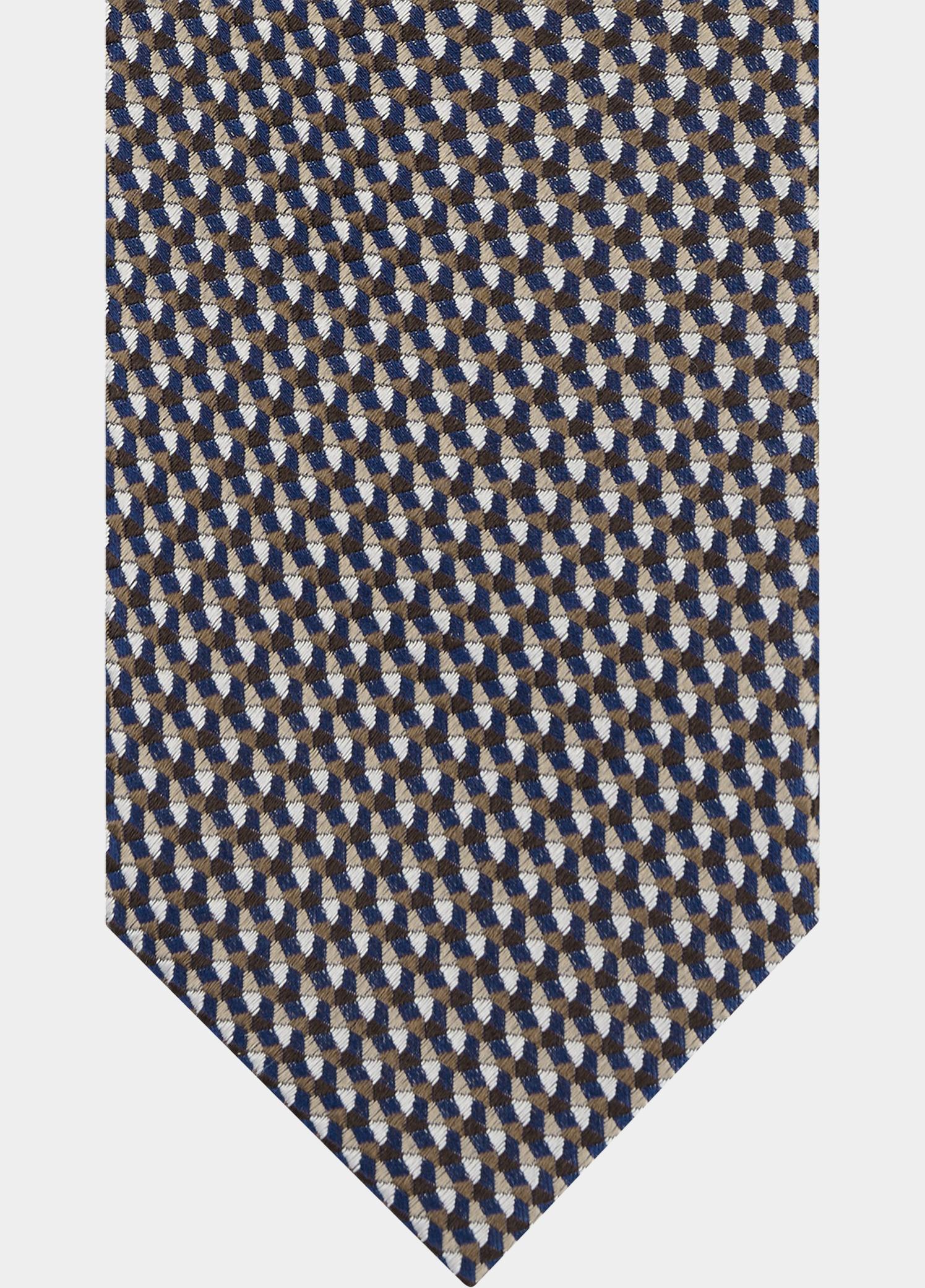 Profuomo Stropdas Bruin  PPXA30041/C