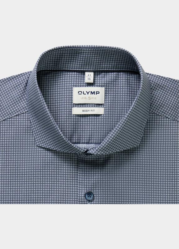 Olymp Zakelijk overhemd heren Blauw Level Five 206214/18