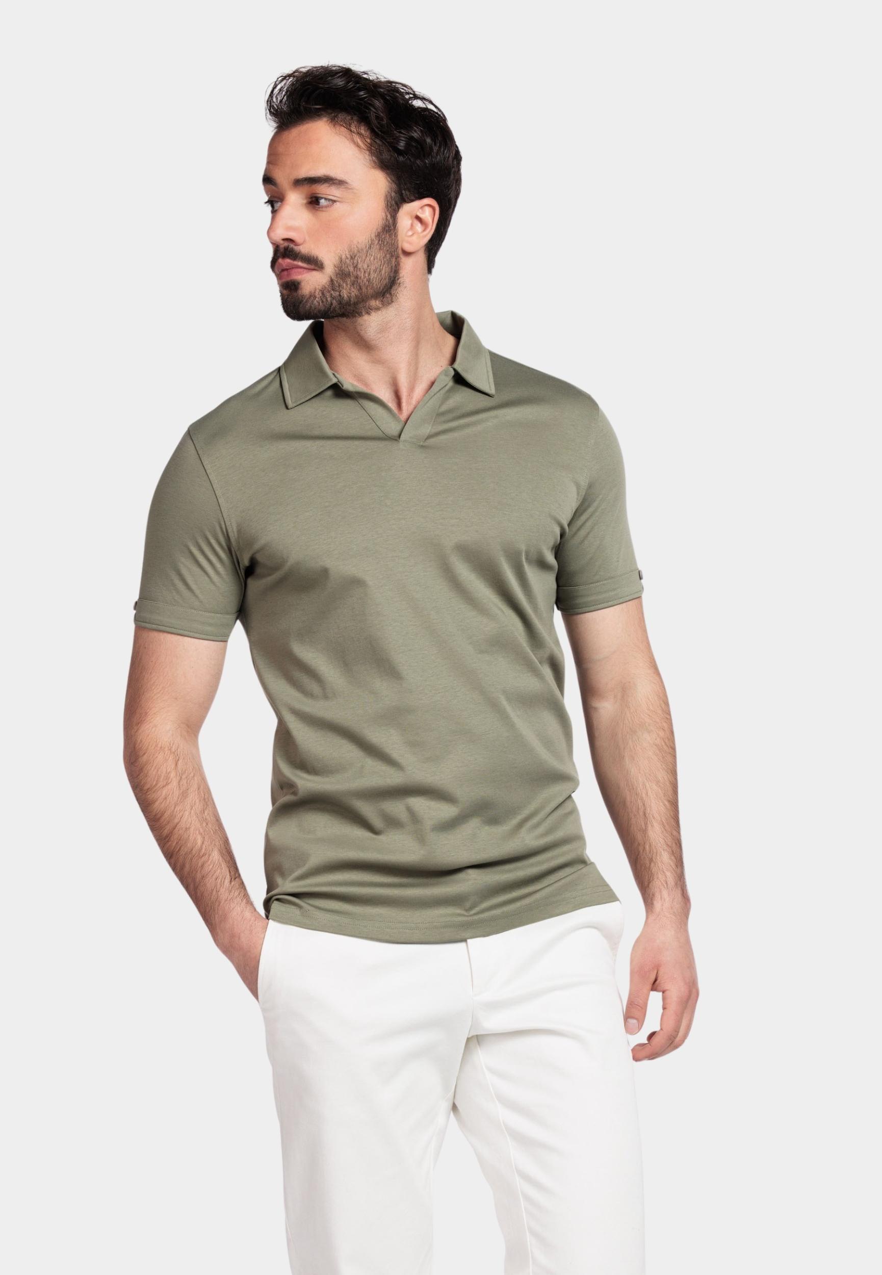 Giordano Polo korte mouw Groen Portofino Short sleeve polo L 516579/70