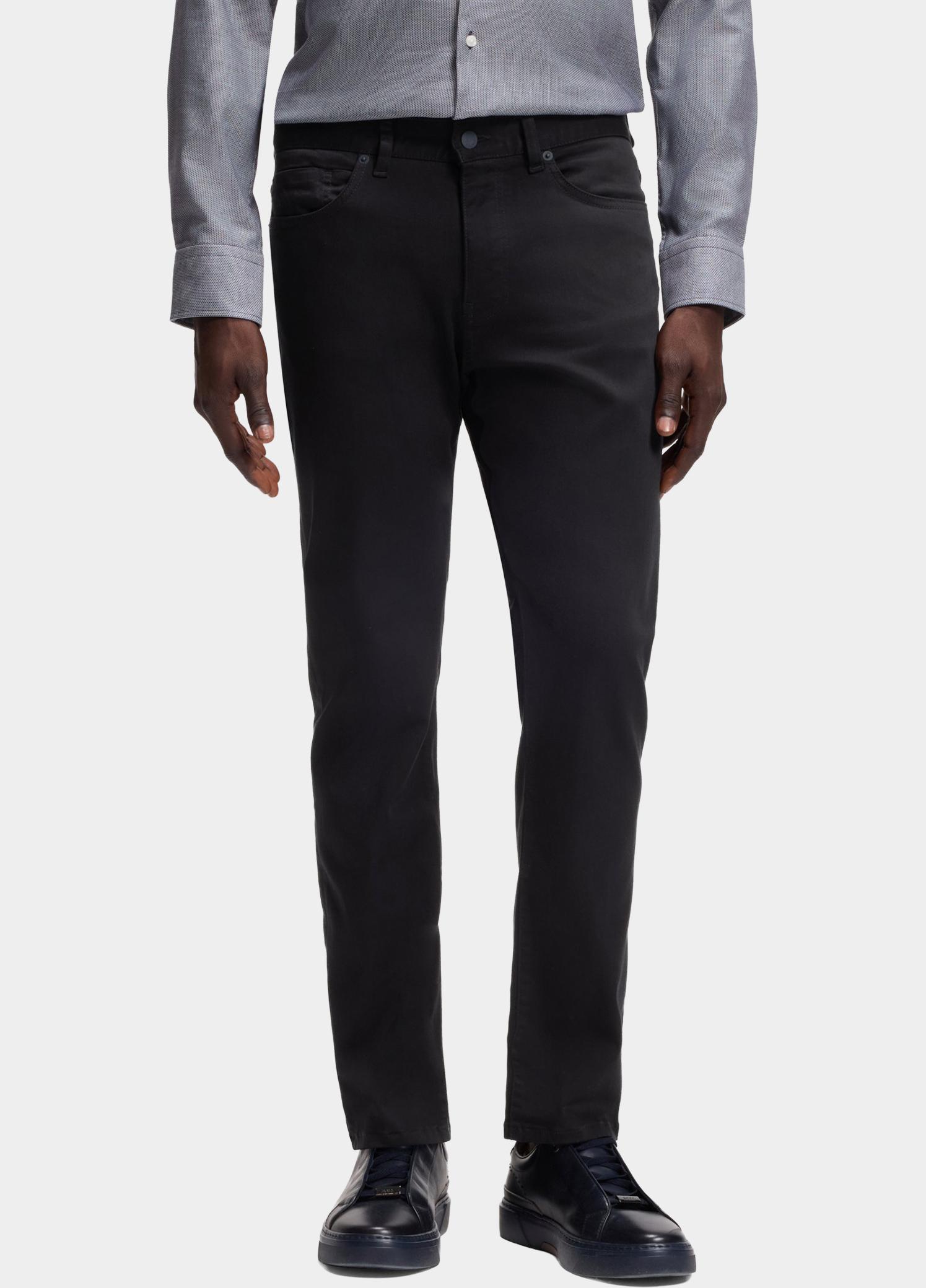 BOSS Black Katoenen 5-Pocket Blauw P-Delaware5 10276771 01 50553954/404