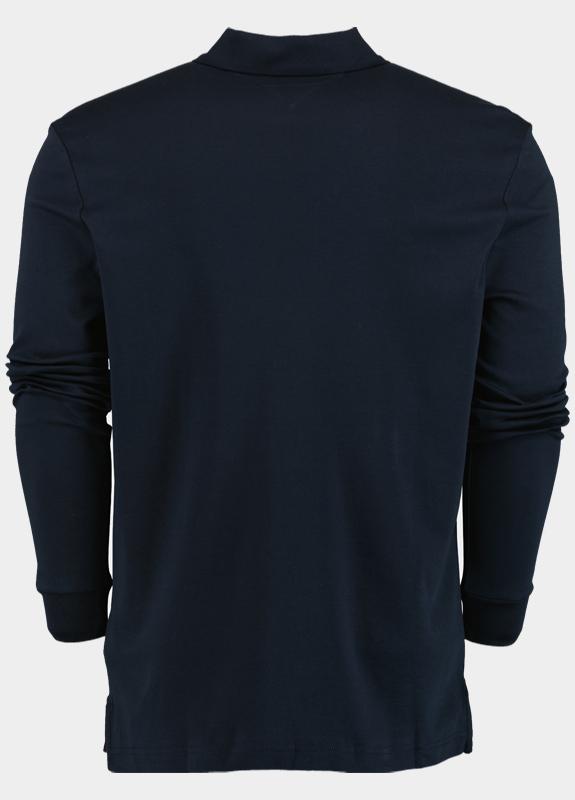 Tommy Hilfiger Polo lange mouw Blauw L/S LIQUID COTTON RE MW0MW37317/DW5