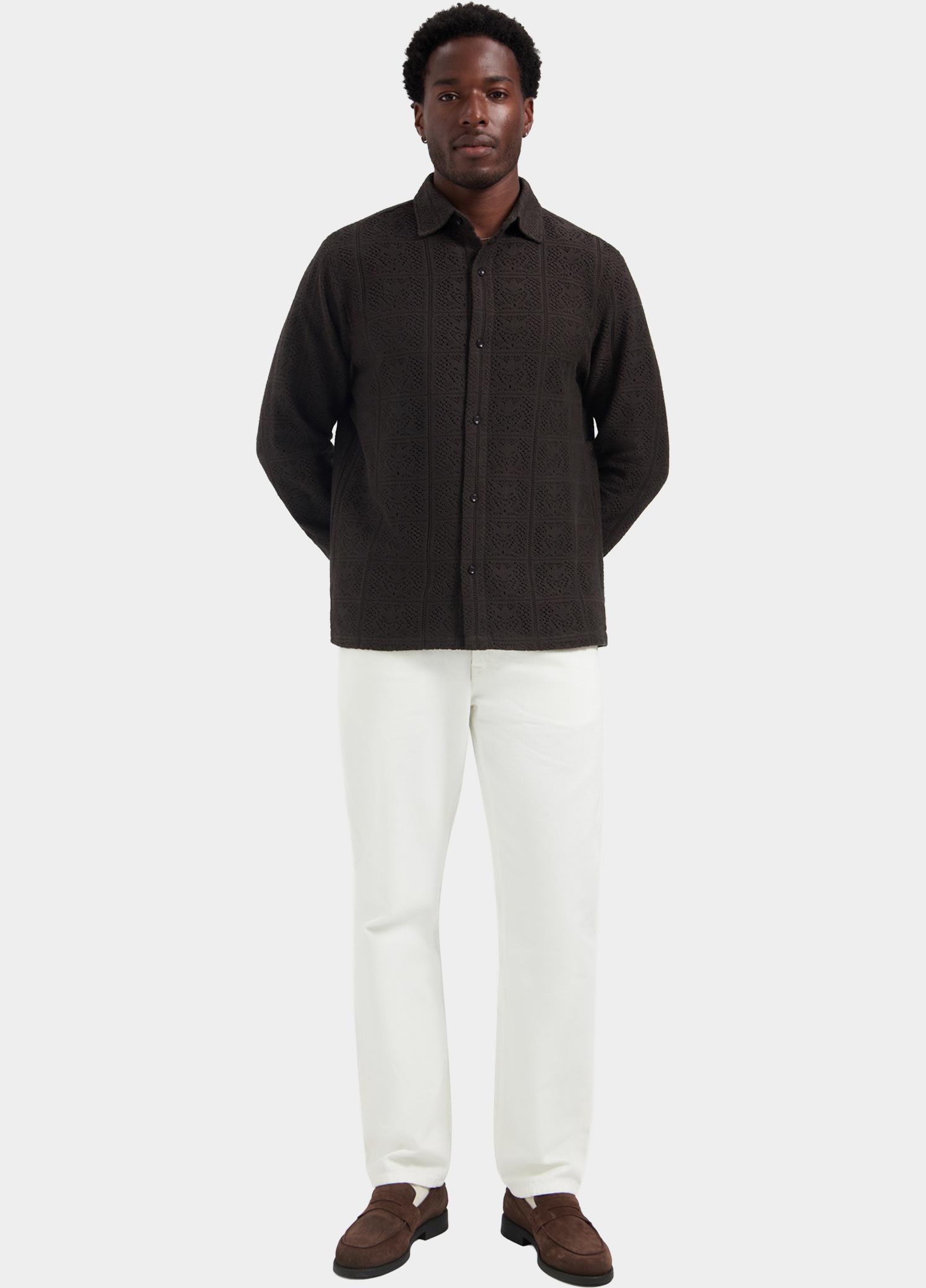 Dstrezzed Overshirt Bruin Delan Shirt 303976/799