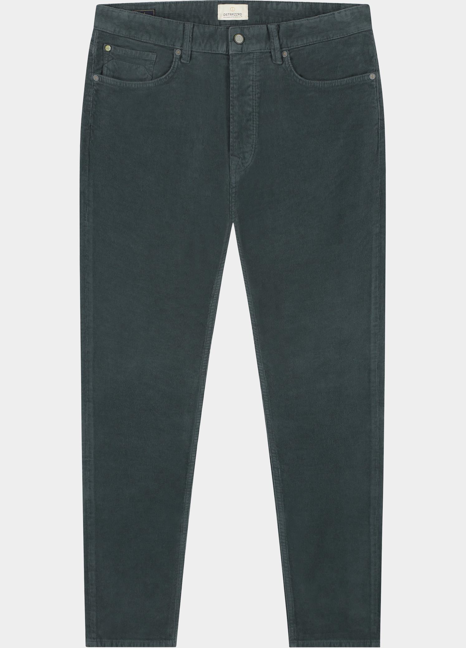 Dstrezzed Katoenen 5-Pocket Groen Marlon 5 pocket Ribcord 502044/569