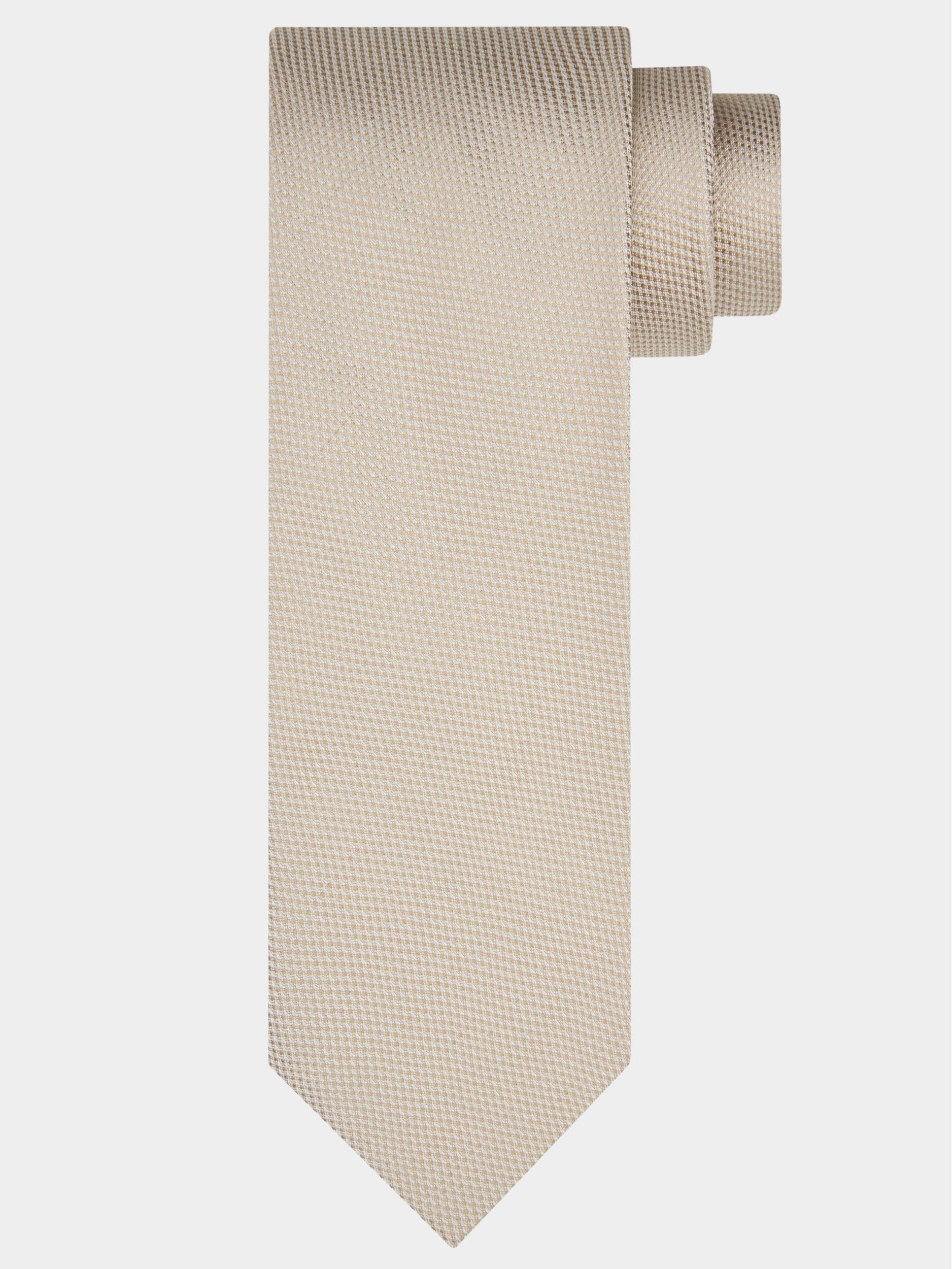 Profuomo Stropdas Beige  PPUA10043B/G