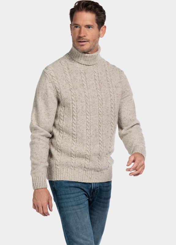 Baileys Coltrui Wit High Neck Pullover  Front Bod 528551/817