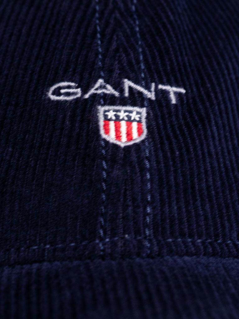 Gant Cap Blauw D2. Cord Cap 9900090/410