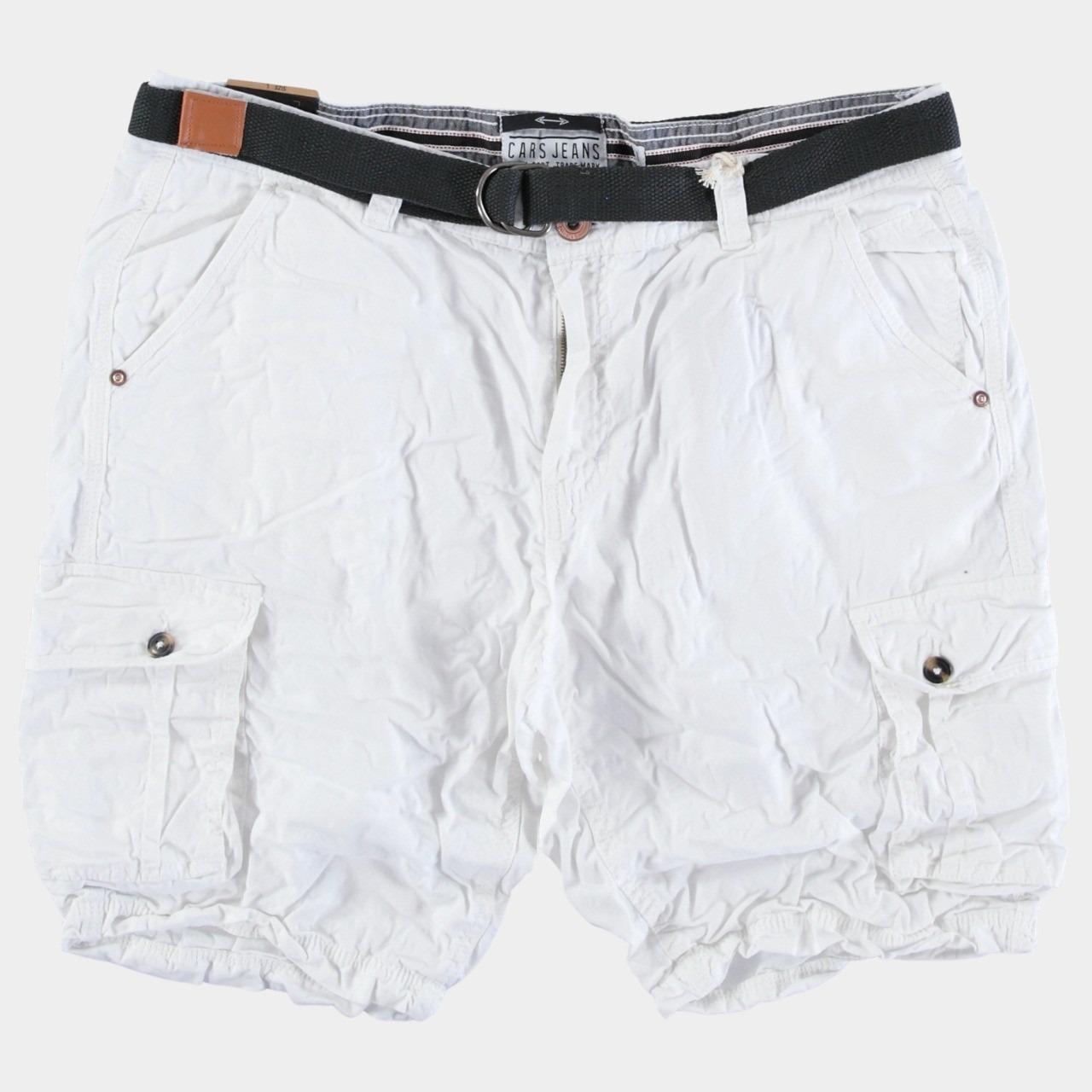 Cars Jeans Korte Broek Wit WESTEND 48278/23