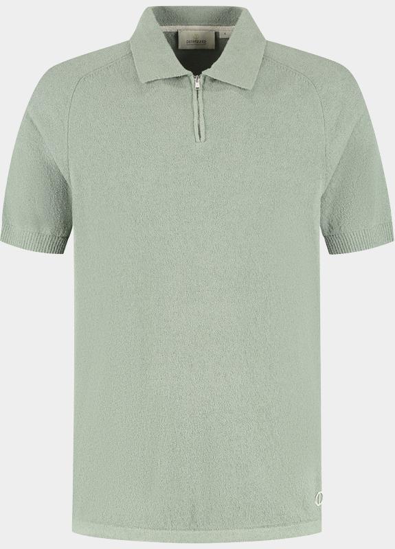 Dstrezzed Polo korte mouw Groen Pettar Polo 421014-SS26/564