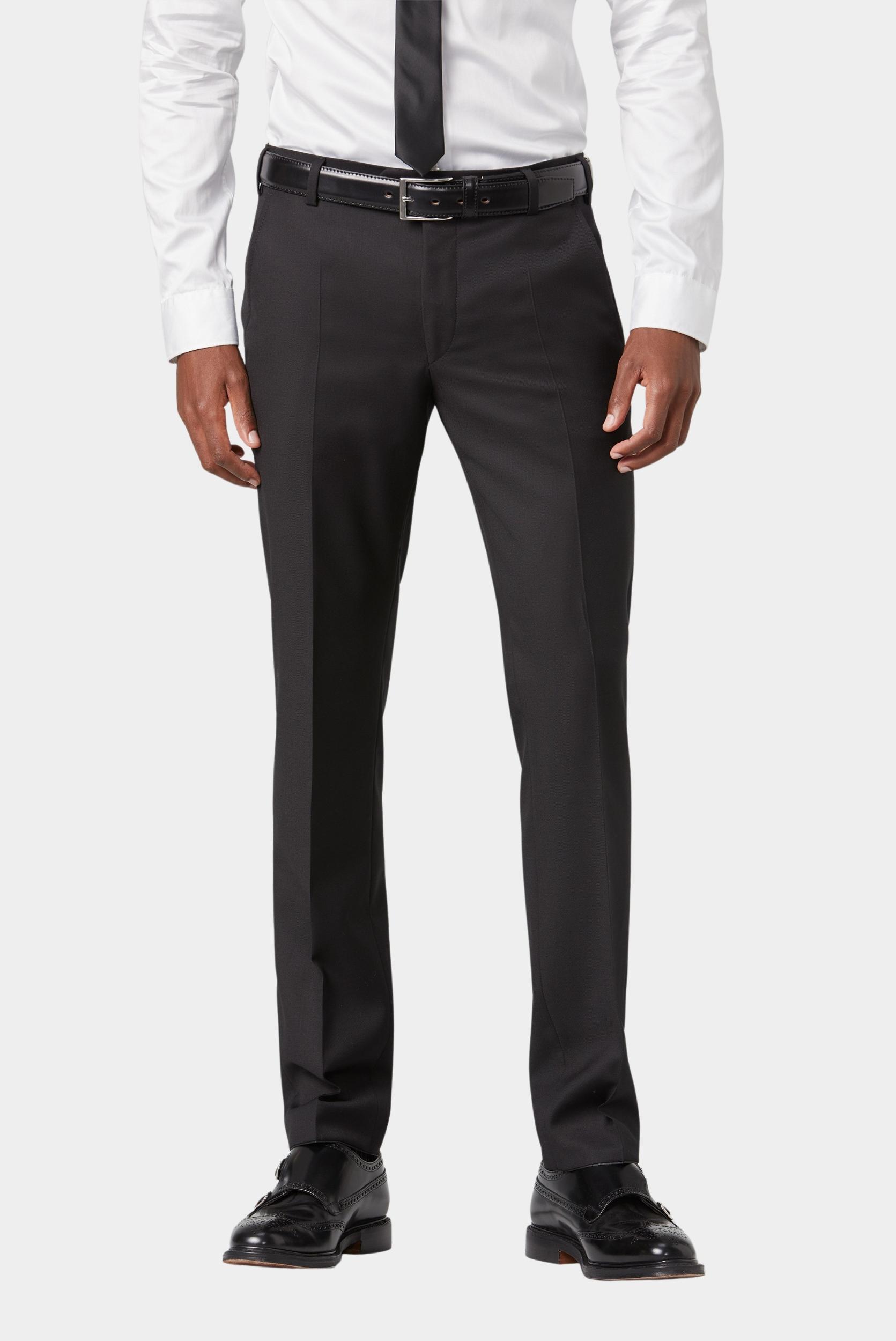 Meyer Wollen Pantalon Zwart BONN Art.9-8400 1029840000/09