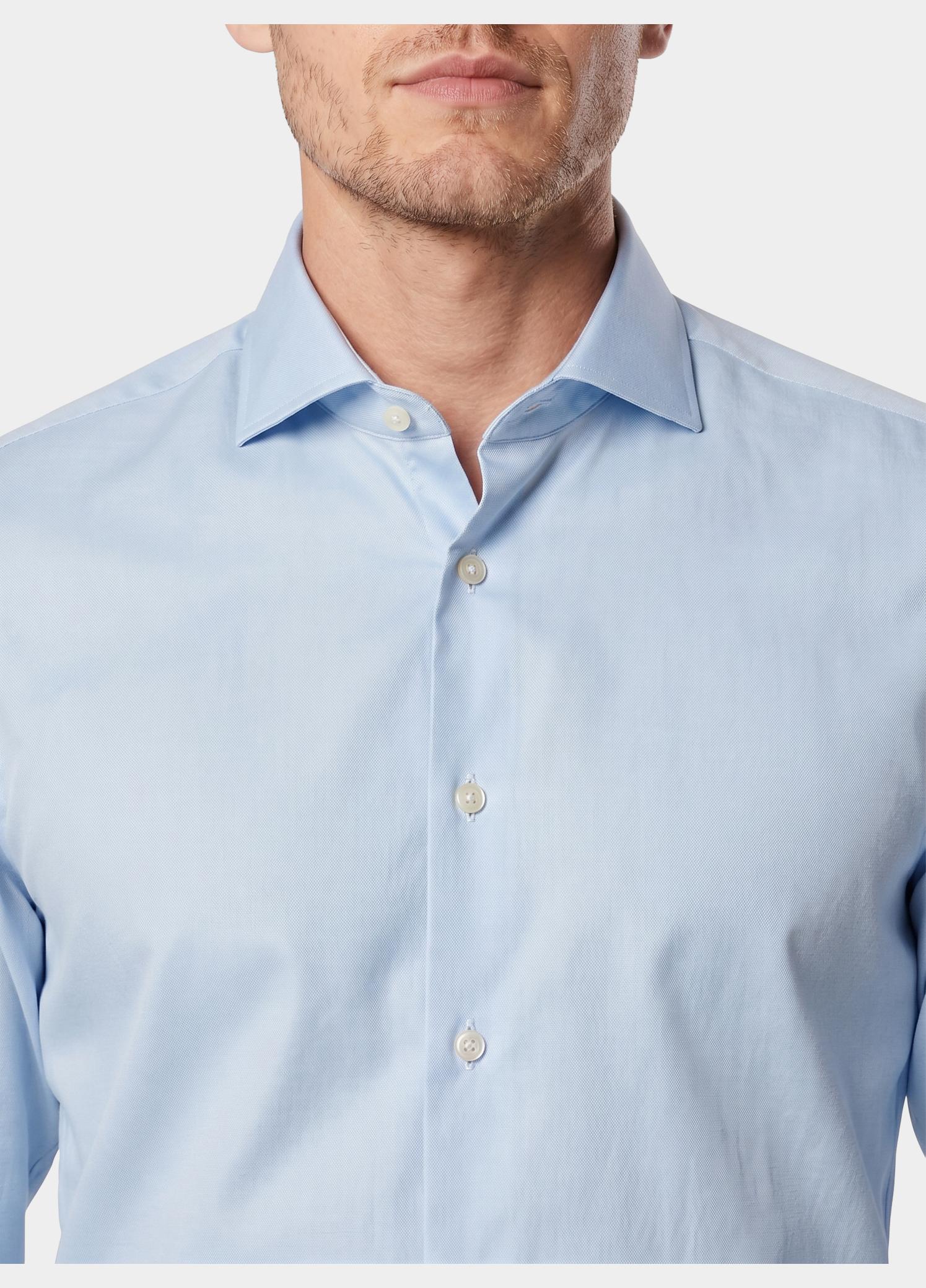 Ledub Business hemd lange mouw Blauw LE24304 MFN5 0323516/120-000-000