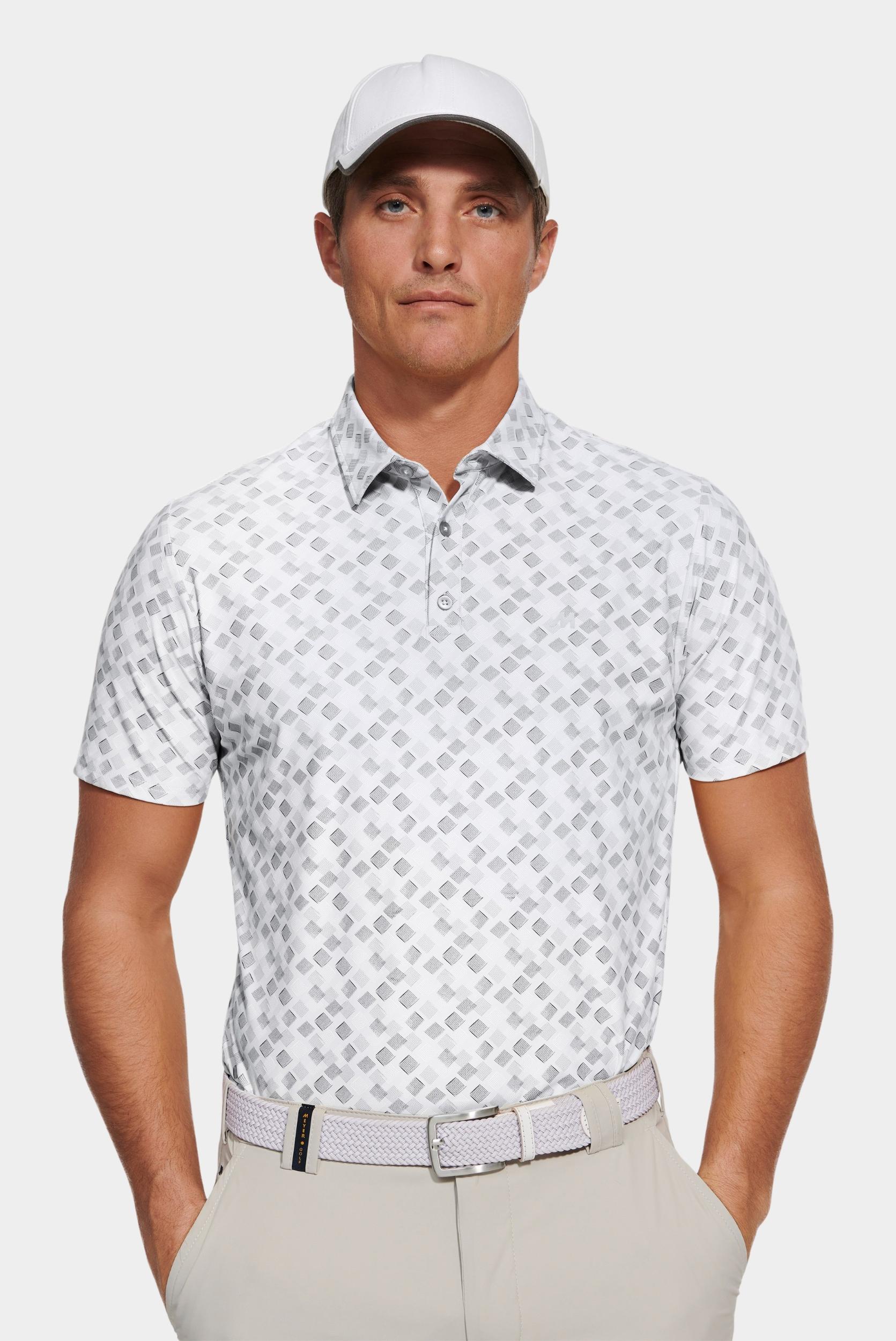 Meyer Polo korte mouw Wit PHIL Art.9-9008 9539900800/40